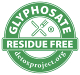 Certified Gloyposate-free by The Detox Project